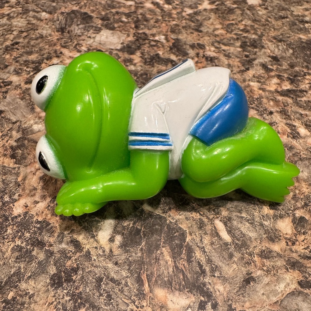1990 Kermit the Frog Muppet Babies Night Light-Henson’s Vintage Tested Works